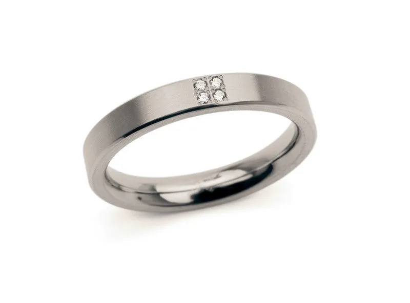 0120-01 Boccia Titanium Ring