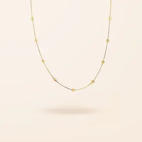 10K Gold Multiple Heart Necklace