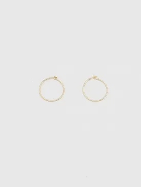 14K 303 Mini Hoops