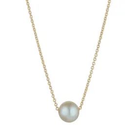 9kt Gold Freshwater Pearl Pendant Necklace