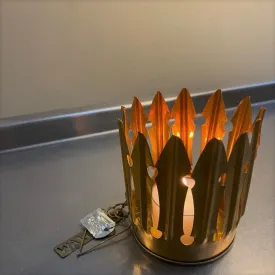 Brass Crown Tealight Holder - Walther & Co, Denmark