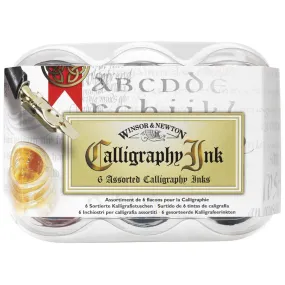 Calligraphy Inks - Calligraphy Ink 6 Assorted Set