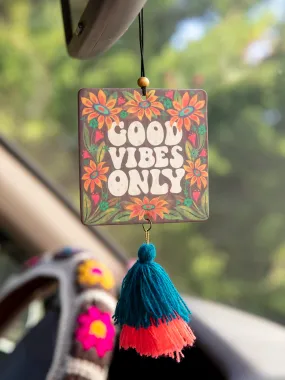 Car Air Freshener - Good Vibes Only