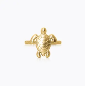 Caroline Svedbom Turtle Ring Gold