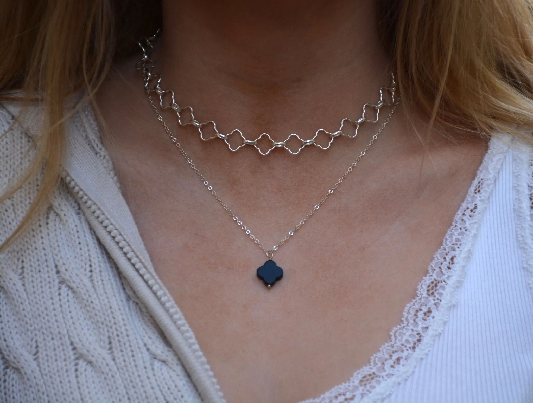 Clover Link Choker