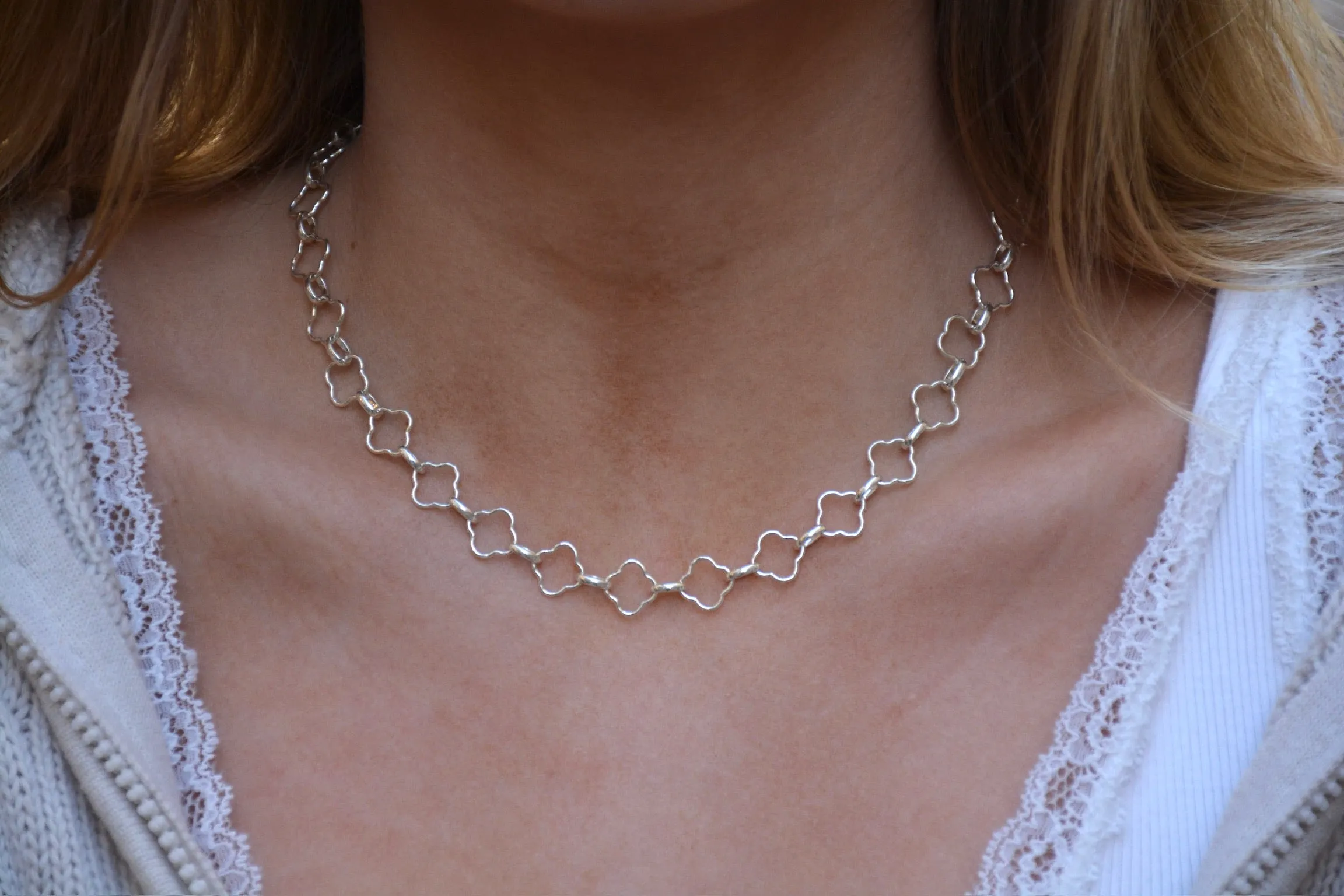 Clover Link Choker