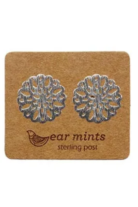 Ear Mints Brushed Filigree | Silver