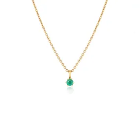 Emerald Pendant Gold