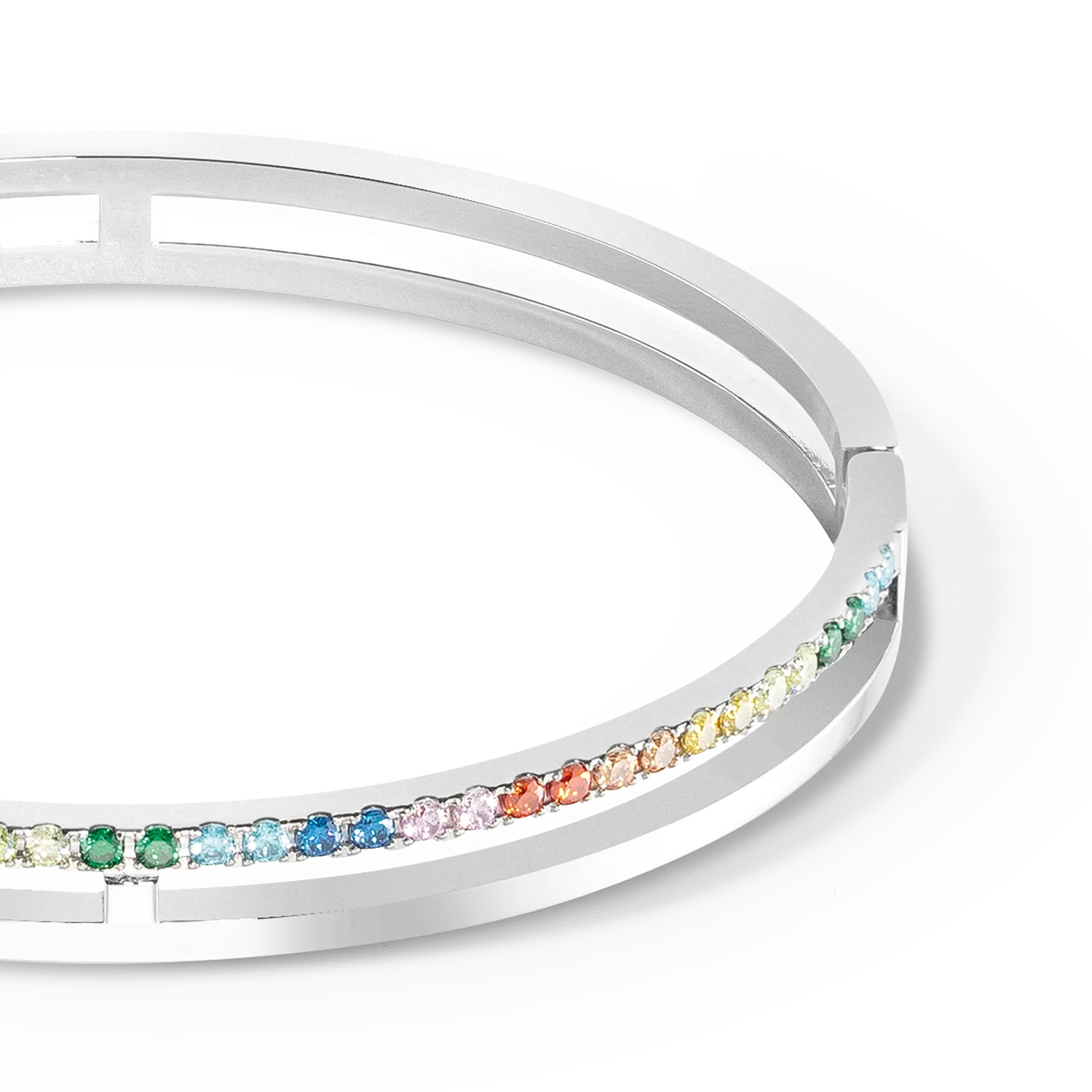 Eternal Unity Bangle silver-multicolour