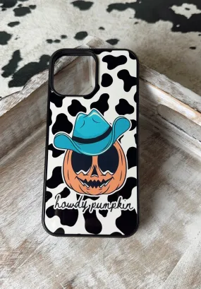 Howdy cowboy pumpkin phone case for iPhone and Samsung