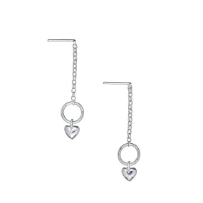 Love Eternal Drop Earrings