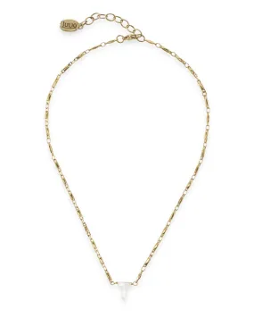 Pepita Pearl Initial Chain Necklace