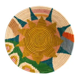 Seratonia Woven Bowl - 12" Tropicana by Kazi Goods