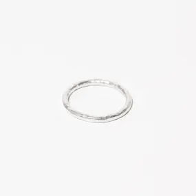 Simple Band Stacking Ring - Sterling Silver