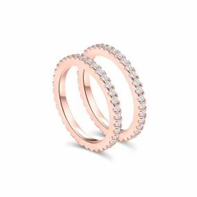 The Promise Stacking Set - Rose Gold